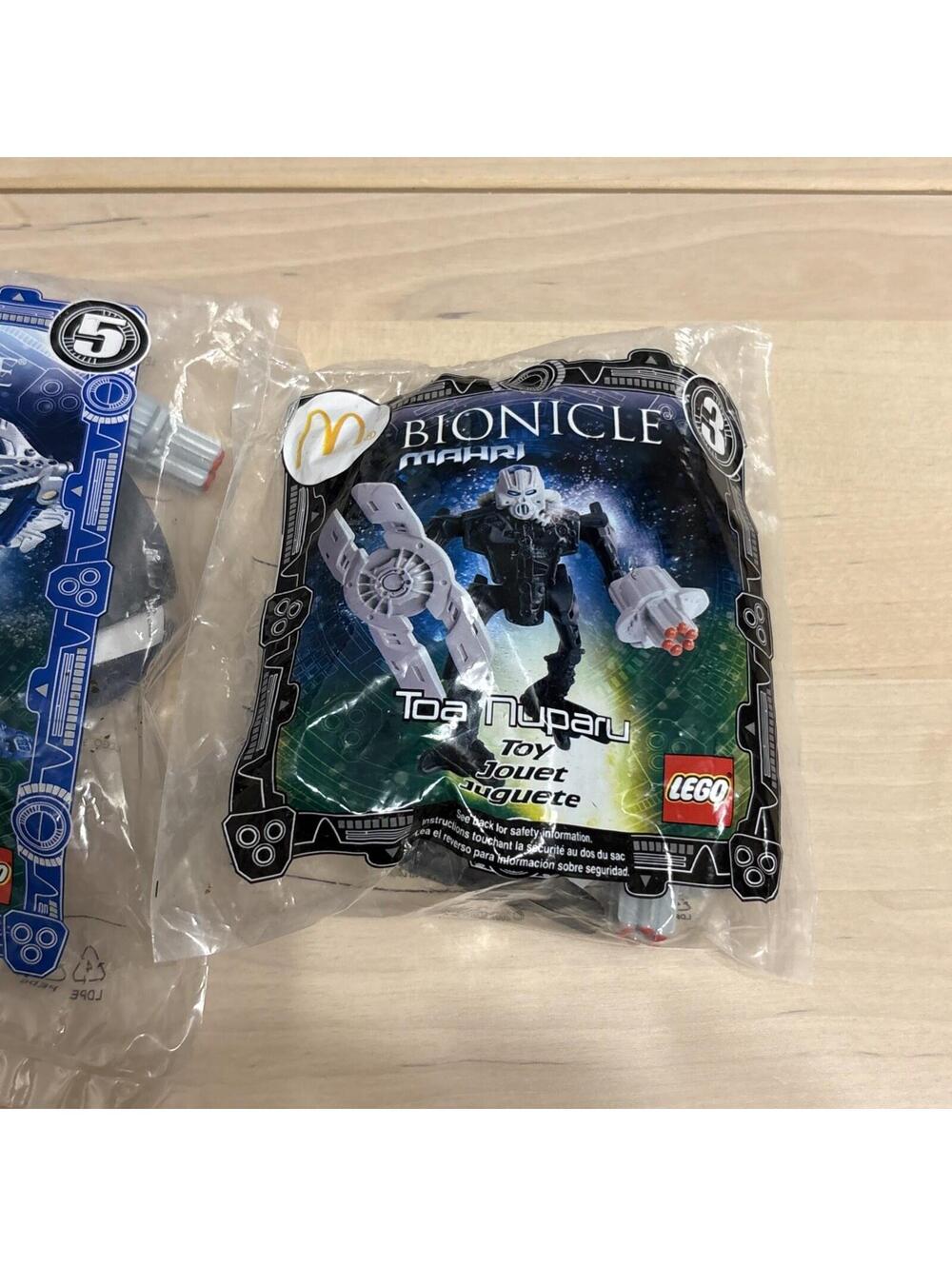 2007 Lego Bionicle Mahri Toa Nuparu McDonald’s Toa Hahli - Toa Nuparu New - Picture 3 of 5